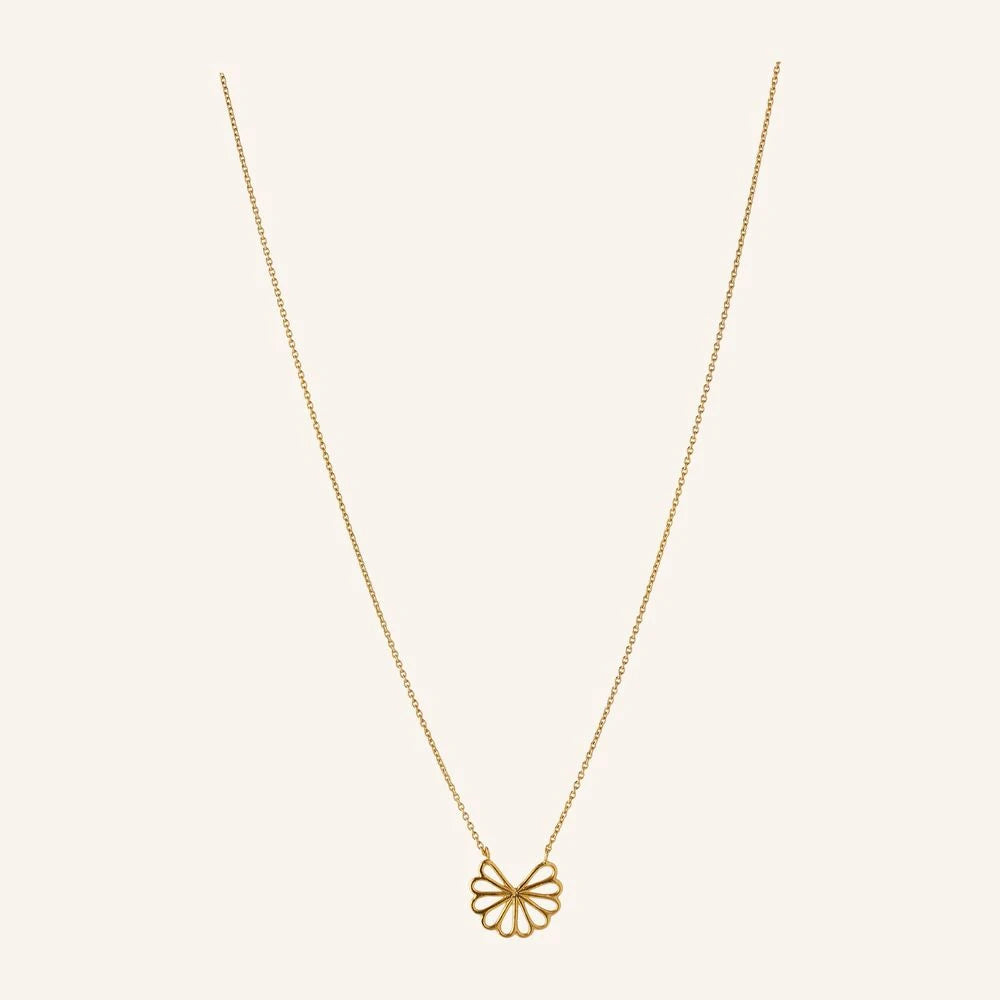 Small Bellis Necklace in Gold-Plated Silver by Pernille Corydon | Lifestory