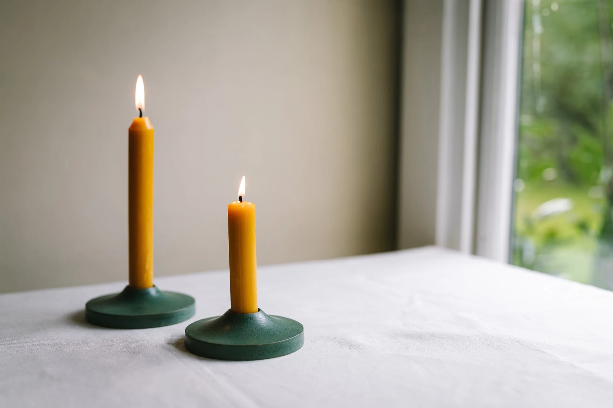 Candle holder in Forest by Sophia McEvoy Ceramics - Lifestory