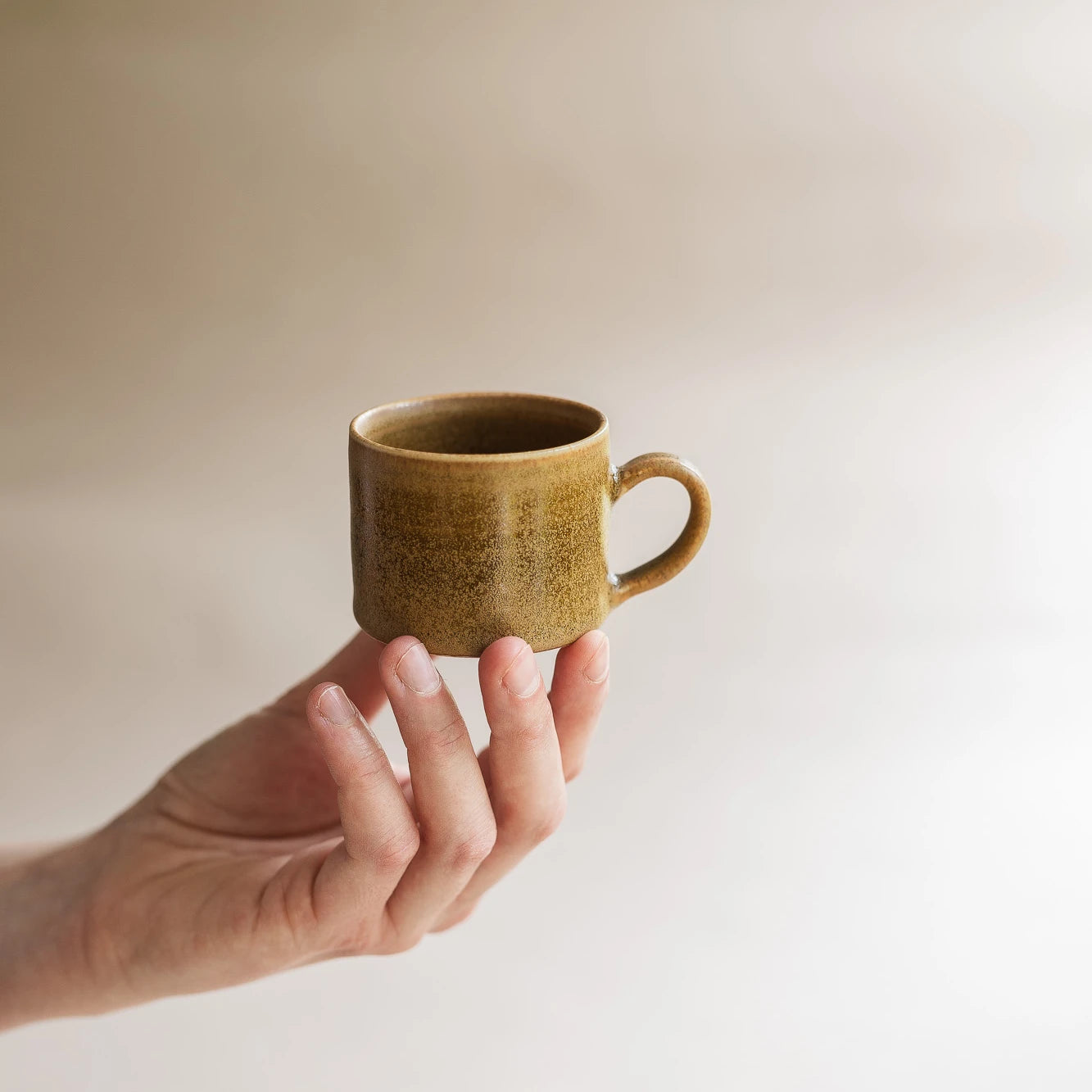 Espresso cup in Toffee by Sophia McEvoy Ceramics - Lifestory