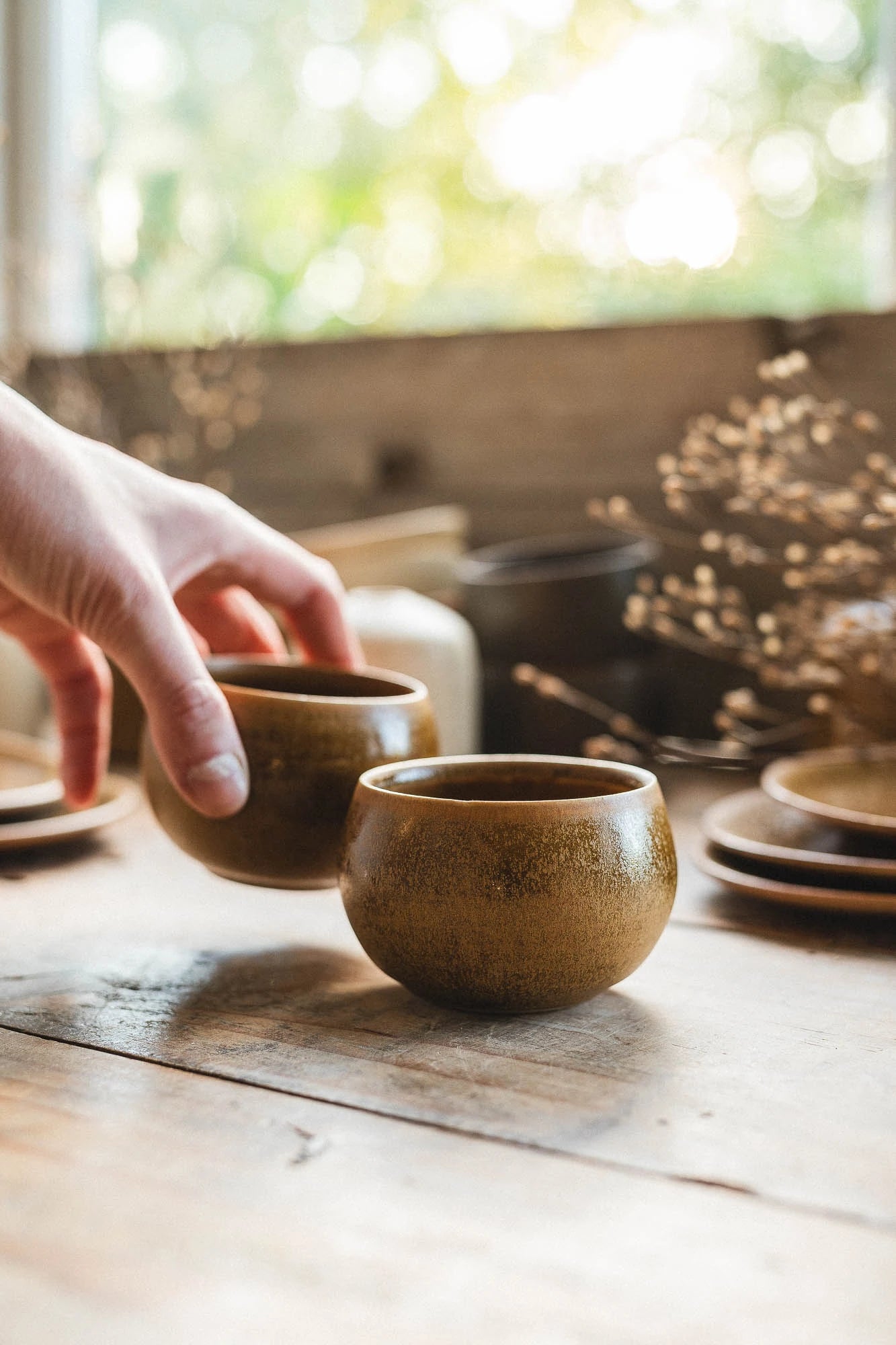 Nibble bowl in Toffee by Sophia McEvoy Ceramics - Lifestory