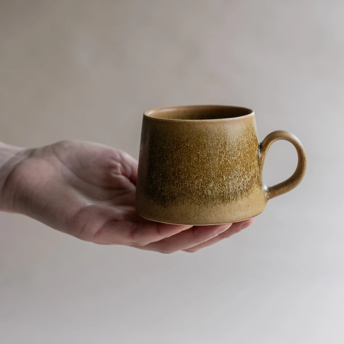 Taper Mug in Toffee by Sophia McEvoy Ceramics - Lifestory