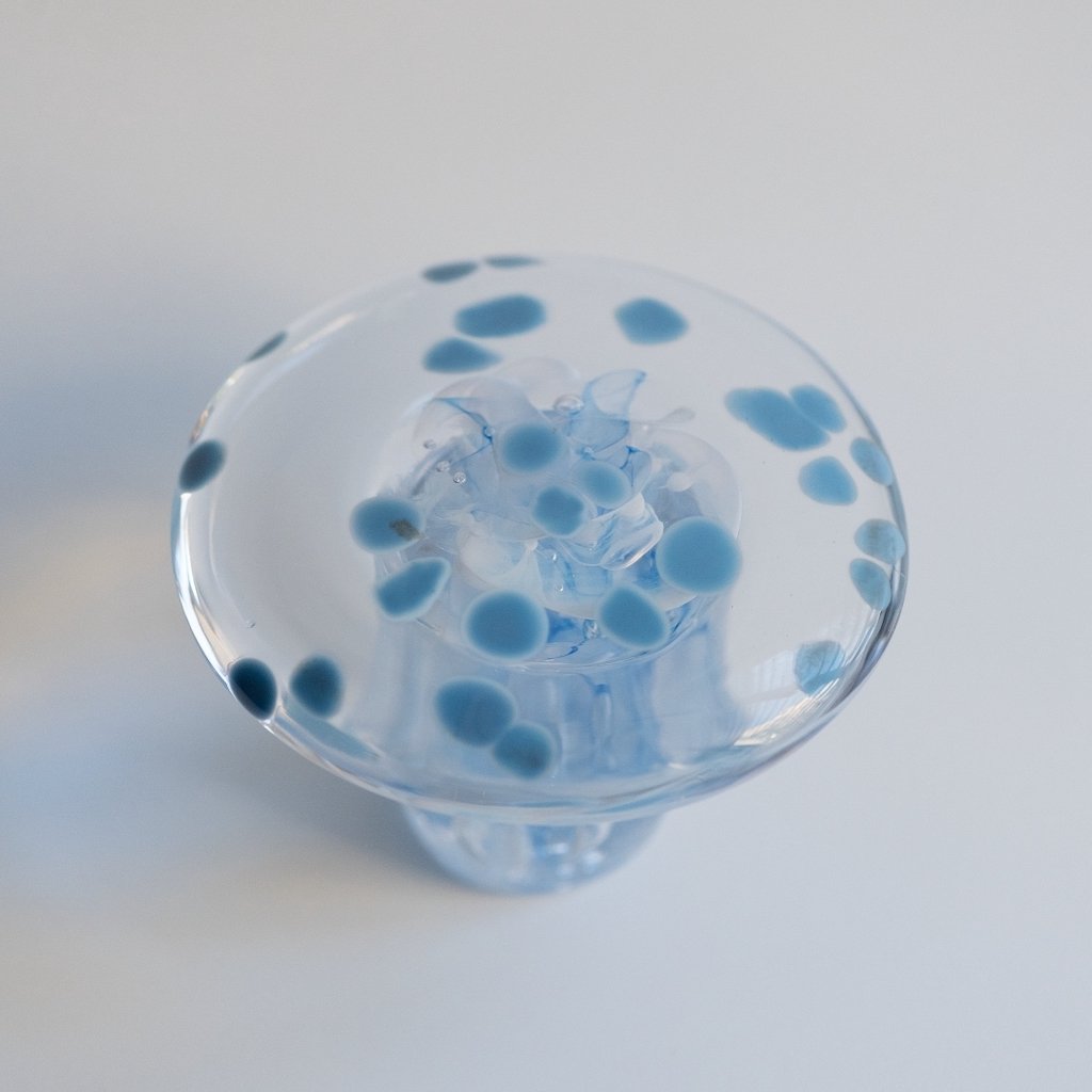 Studio Arhoj Crystal Blob | Rowan Schroom | Handblown Glass