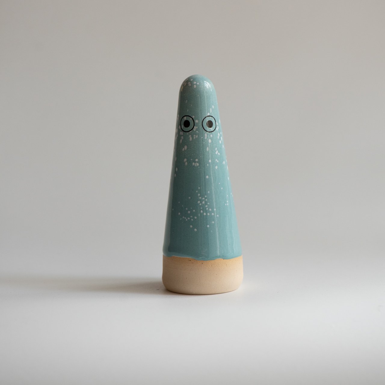 Ghost | Snow Shower | Ceramic Figurine | by Studio Arhoj