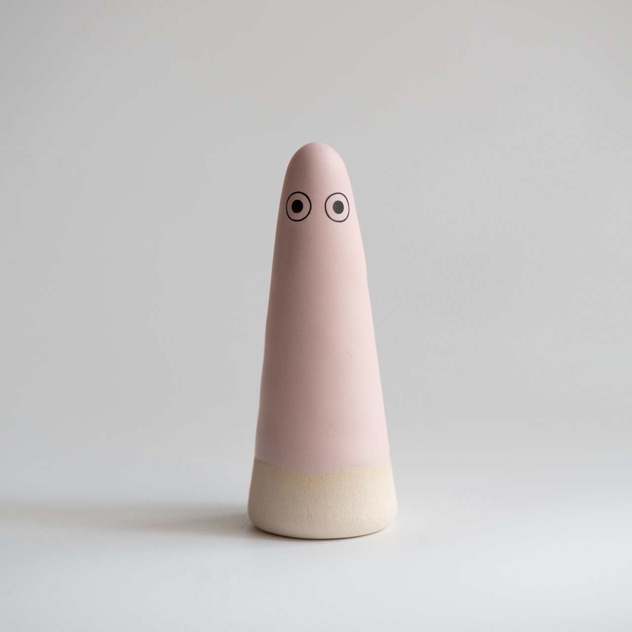 Ghost | Pinky | Ceramic Figurine in Matte Finish | by Studio Arhoj