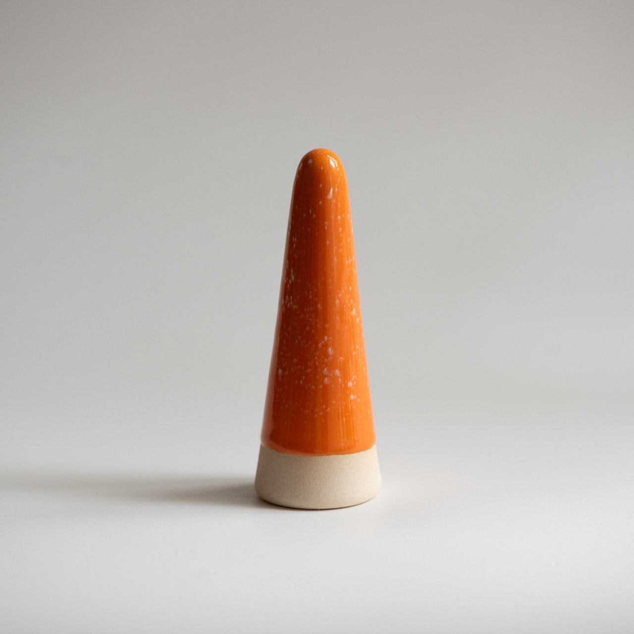 Ghost | Orangey | Ceramic Figurine | by Studio Arhoj