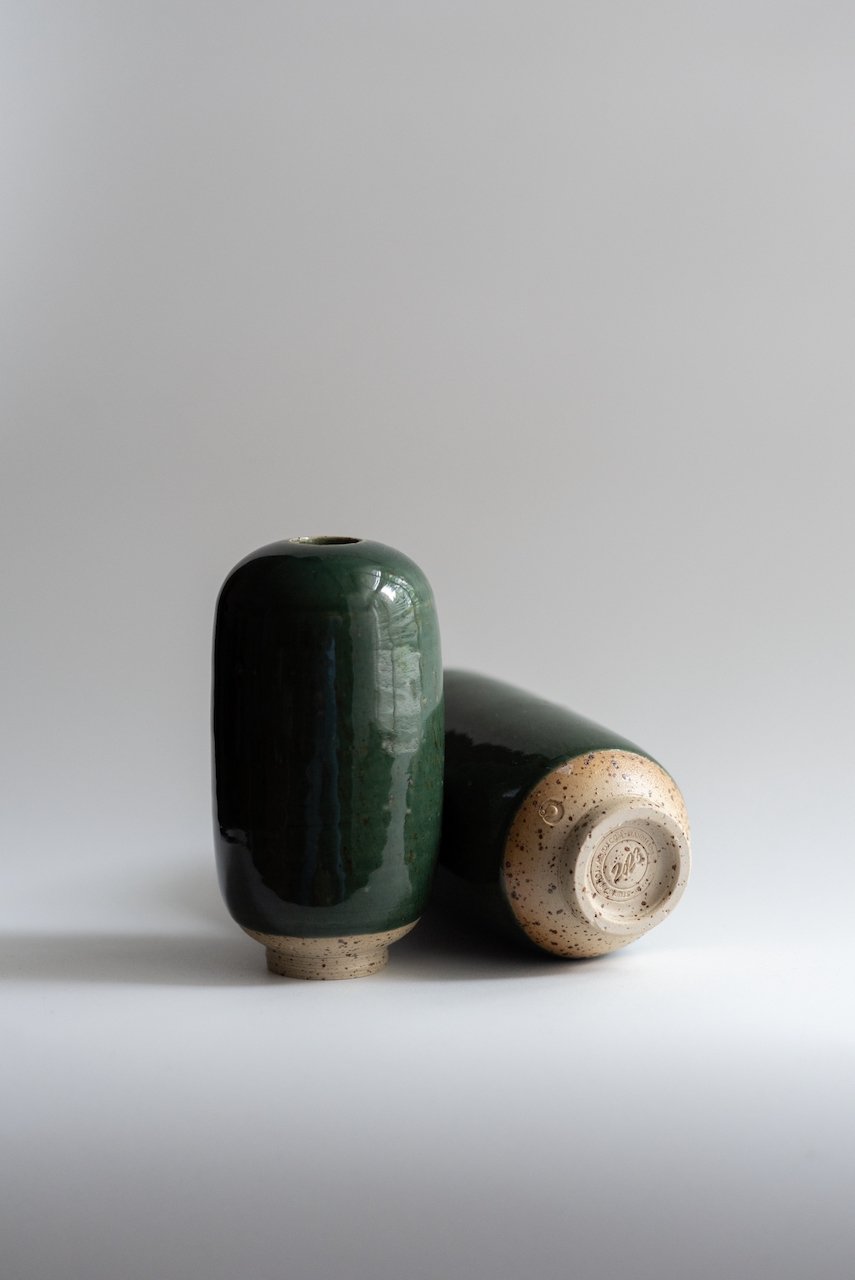 Mini Yuki Vase | Moss Green | Two Sizes | by Studio Arhoj