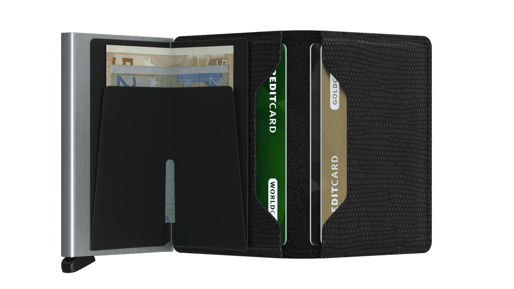 Slimwallet | Rango Black Leather | by Secrid Wallets - Lifestory