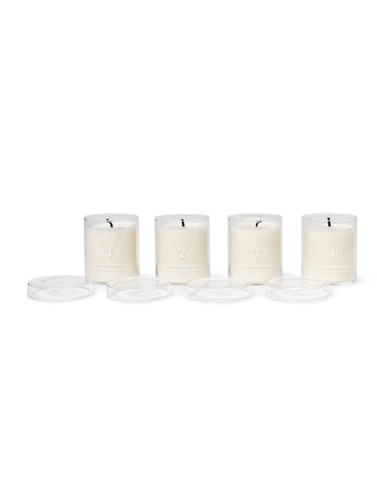 Advent tea light candles store set of 4