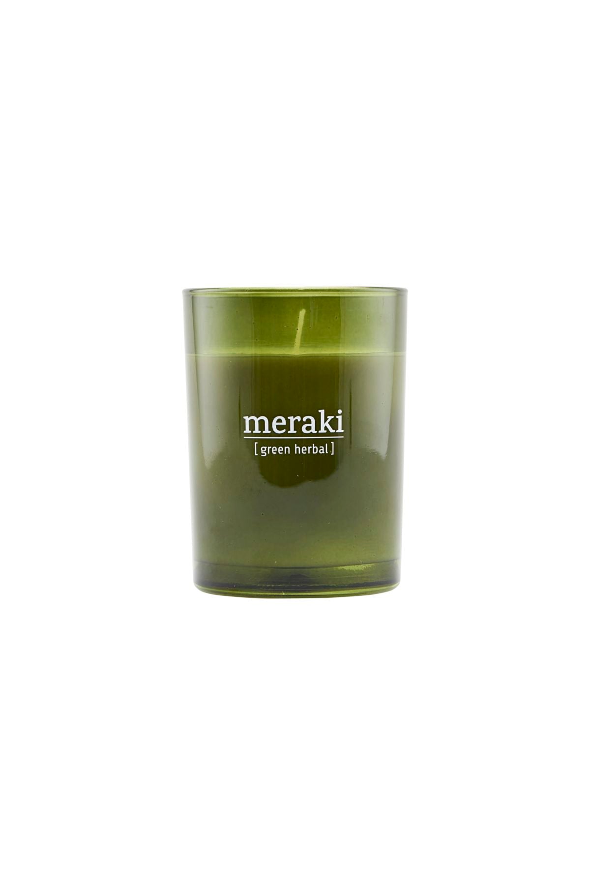 Green Herbal Candle | Fresh Scent - Lifestory - Meraki