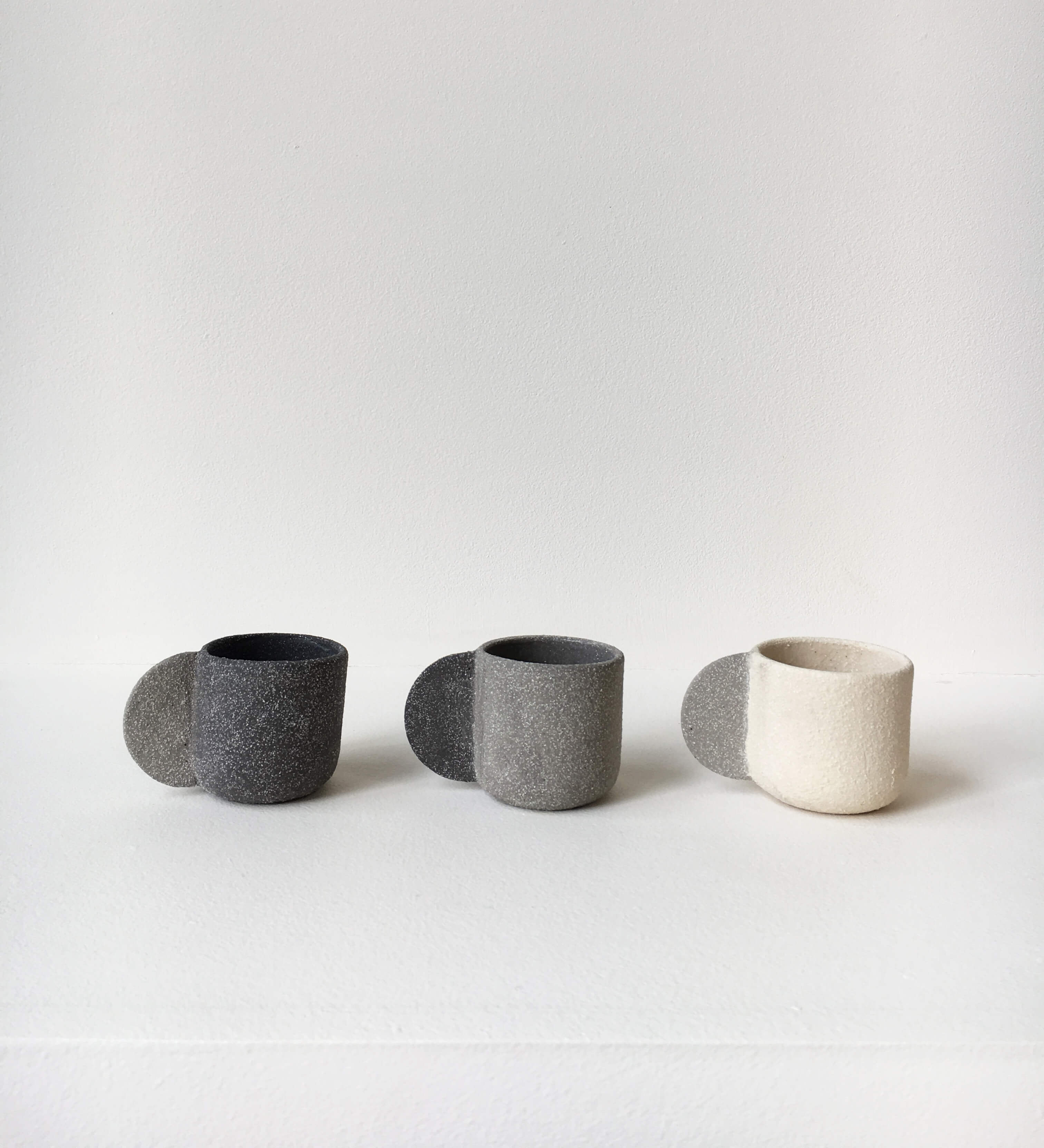 Medium Grey Cup | Light Grey | Ceramic | by Brutes Ceramics - Lifestory - Brutes Ceramics