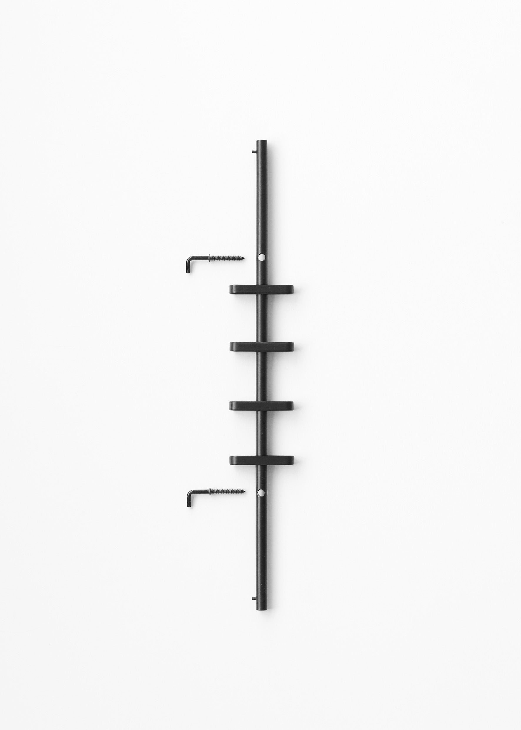 Coat Rack With 4 Movable Pegs | Black | by Moebe