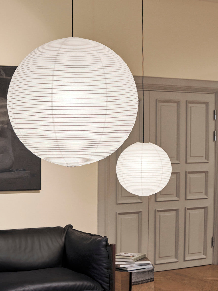 White paper store pendant light