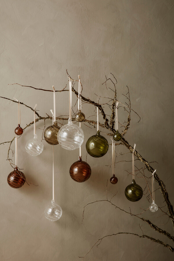 Twirl Ornaments - S - Set of 8 | Multi | by ferm Living - Lifestory - ferm LIVING