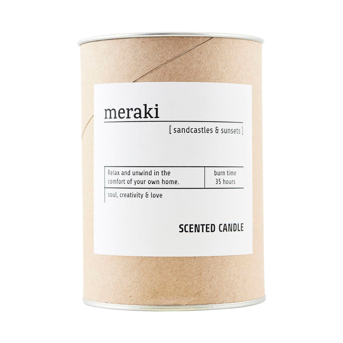 Candle Large - Sandcastles and Sunsets by Meraki - Lifestory - Meraki